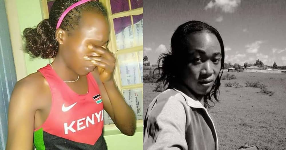 20 extremely confusing photos of Eldoret man who successfuly impersonated female athlete