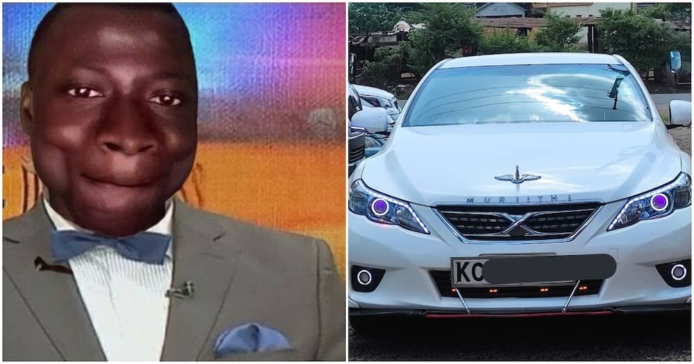 Kenyans in Stitches over 'customised' Kikuyu Man's Mark X with Bentley Logo.