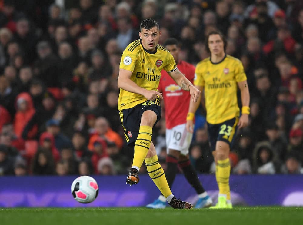 Granit Xhaka: Arsenal fans single out midfielder for blame following Man United draw