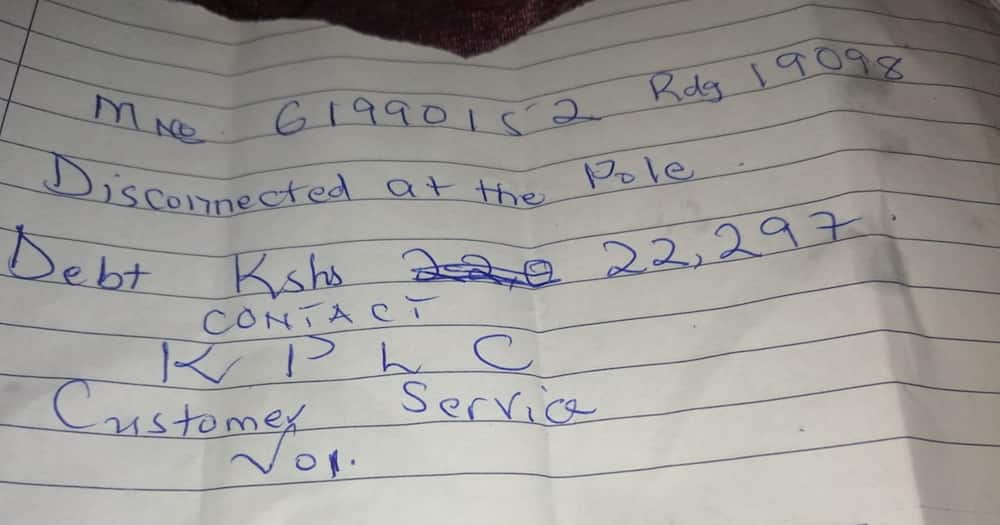 Nyota Ndogo said she settled her bill.