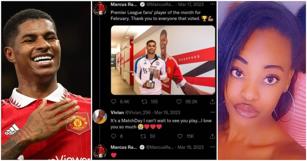 Marcus Rashford, Kenyan Twitter User @Vivian_256