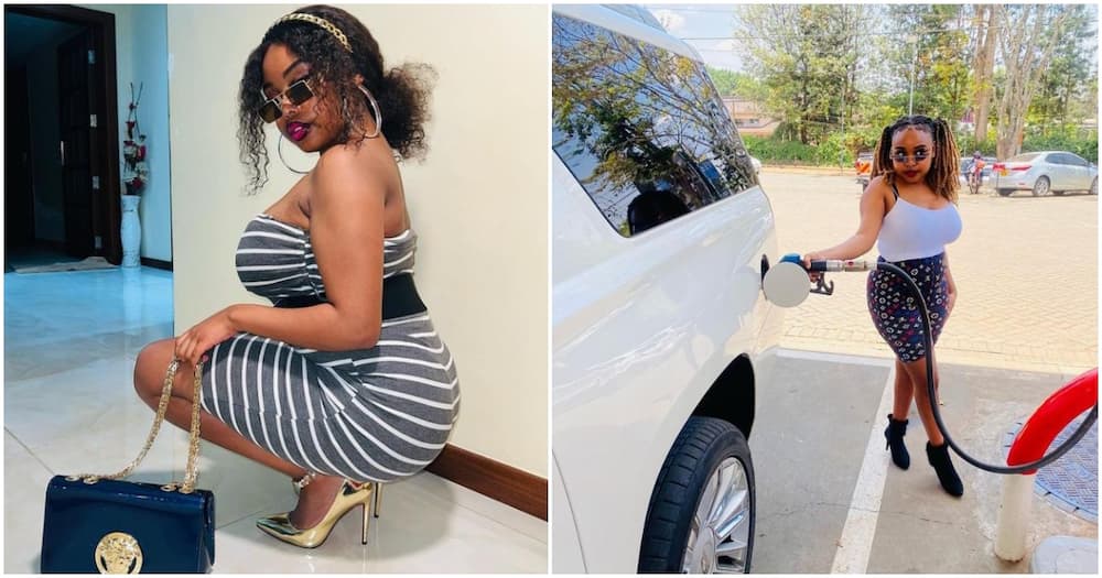 Mike Sonko's Daughter Sandra Tells Off Fan Claiming She's 'Eating' Nairobi Money.