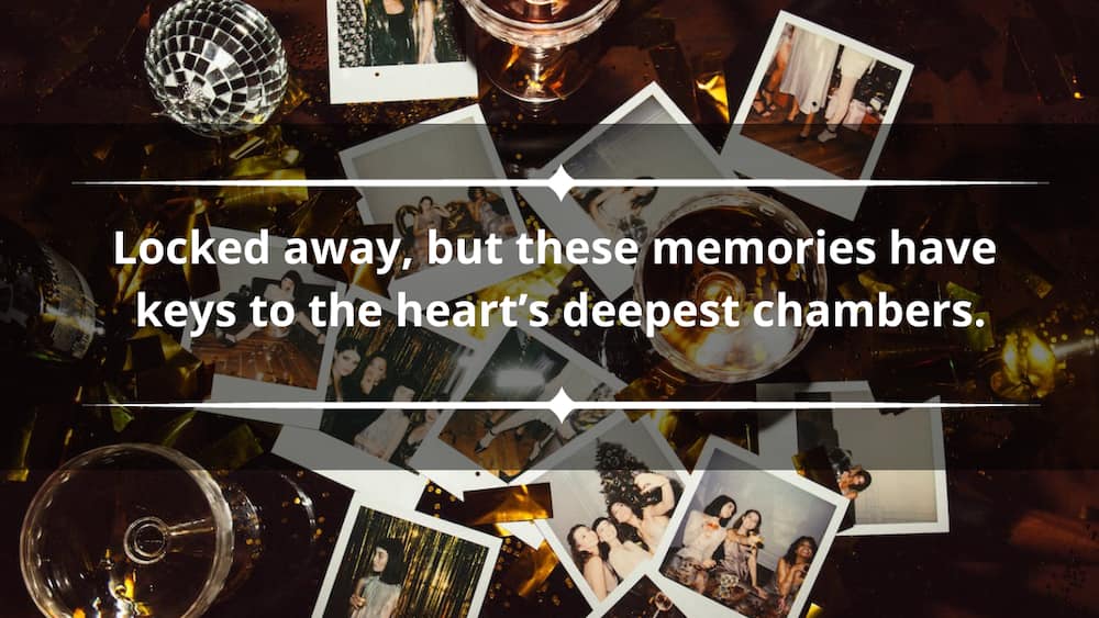 Unforgettable memories quotes for Instagram
