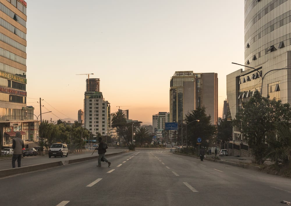 City centre of Addis Ababa