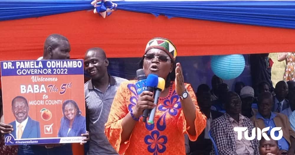 Escalating Rift in ODM as Migori Woman Rep Pamela Odhiambo Holds Parallel Rally to Party's Event