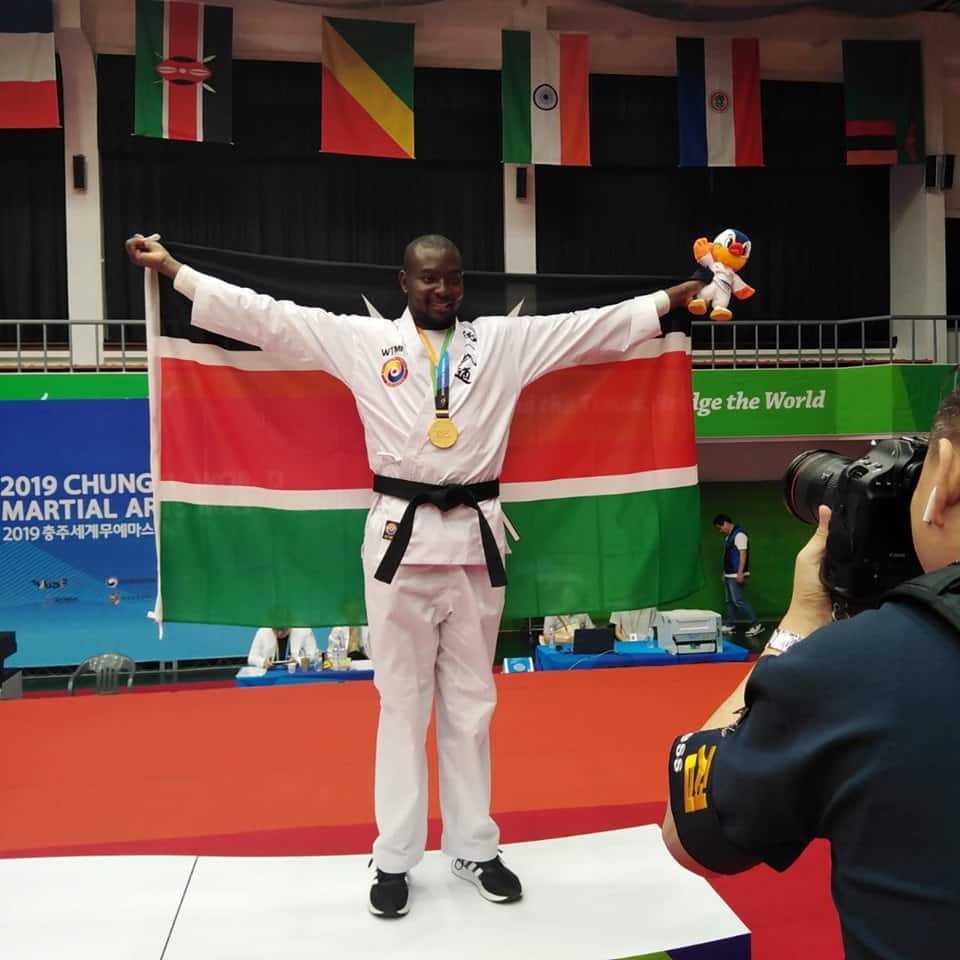 Kenya reign supreme in South Korea as two bag gold medals at Chungju Martial Arts