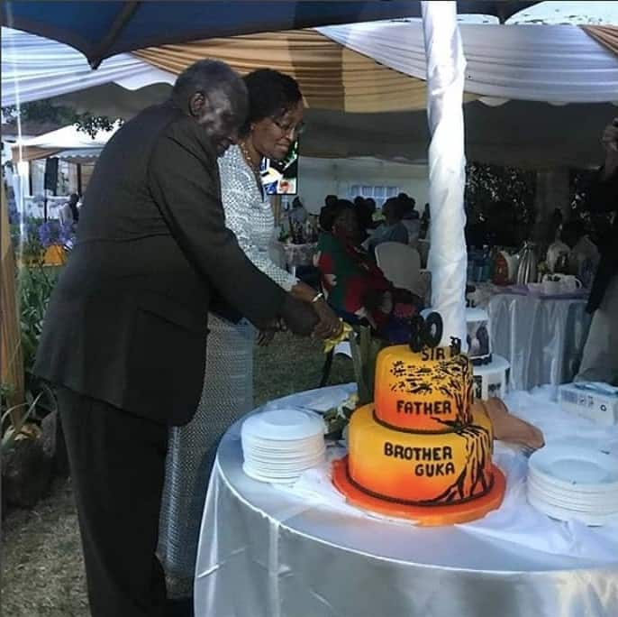 Uhuru Kenyatta’s highly influential uncle celebrates 80th birthday in style