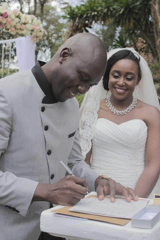 Celeb love: Remembering the fairytale wedding of Betty Kyallo, Dennis Okari that excited Kenyans