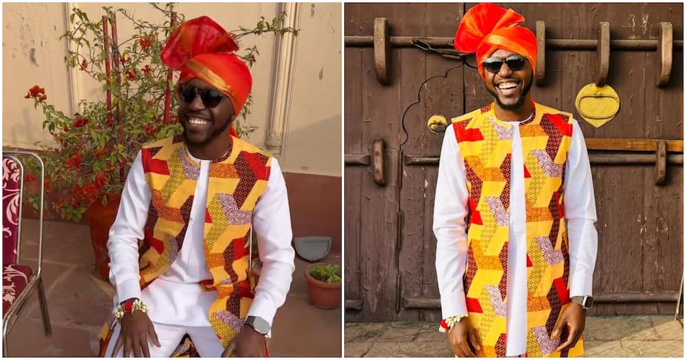 Larry Madowo Steps out in Dazzling Outfit as He Attends Indian Wedding ...