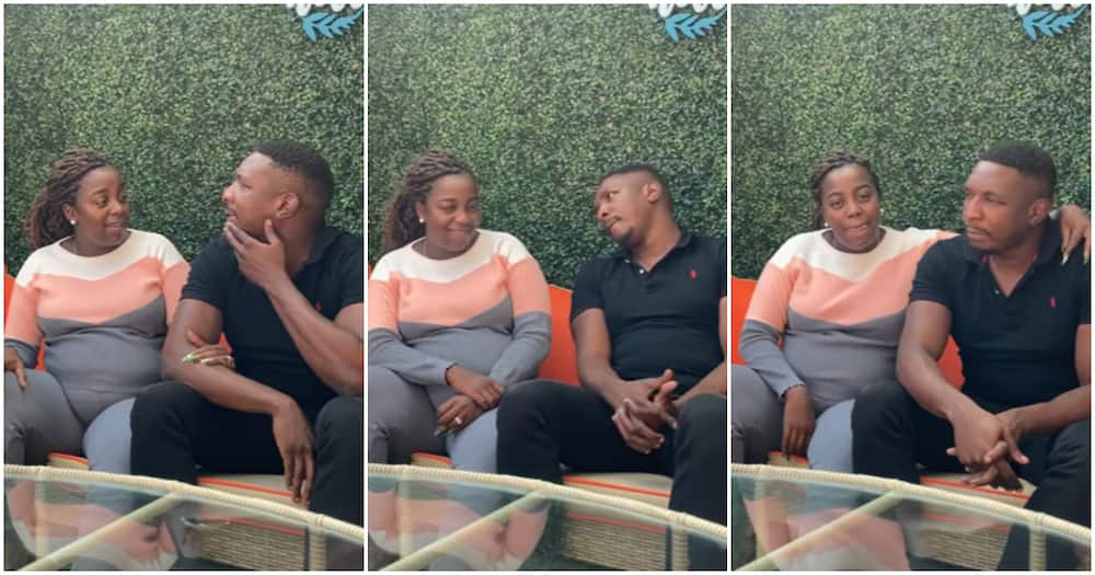 Blessing Lung'aho and Jackie Matubia's pregnancy reactions.