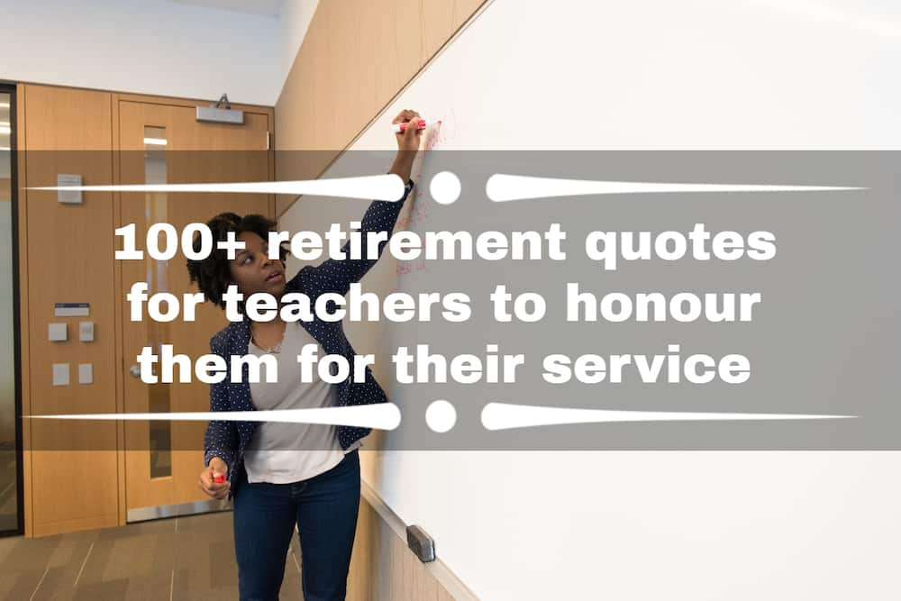 retirement quotes for principals