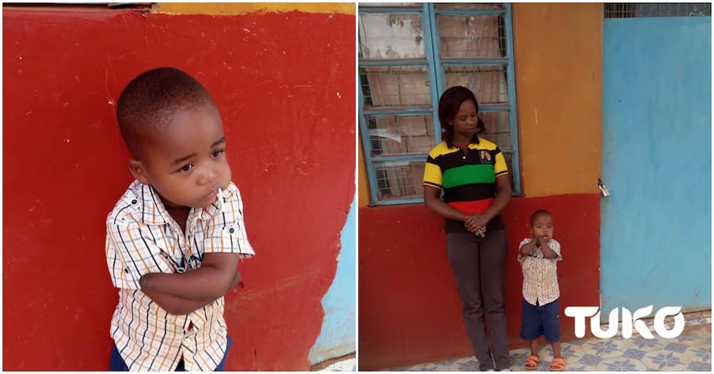 Murang'a: Woman appeals for prosthetic arms for her 3-year-old son born without palms and fingers