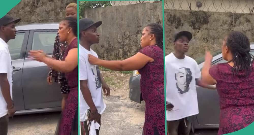 Nigerian woman turns down car gift from her young son in video, many react