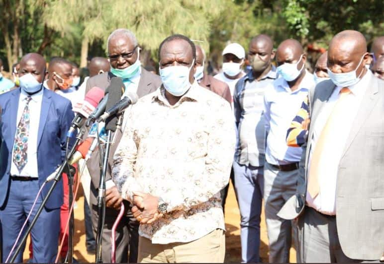 Wycliffe Oparanya, Eugene Wamalwa heckled in Kakamega as residents shout William Ruto's name