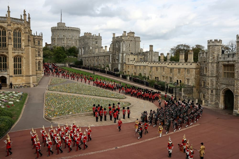 The committal service at Windsor was the last public part of the state funeral