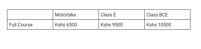 Driving schools in Kenya comparison