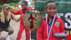 Ferdinand Omanyala's Wife Celebrates as Son Wins School Sports Competition: "Like Father"