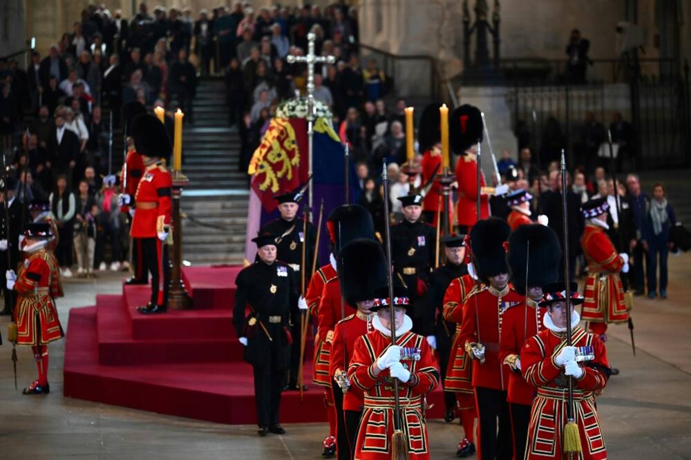 The Yeomen of the Guard -- the oldest military unit in the British army -- are part of the monarch's bodyguard