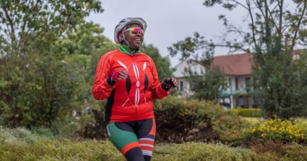 X delightful photos of Racheal Ruto dressed in sporty wear