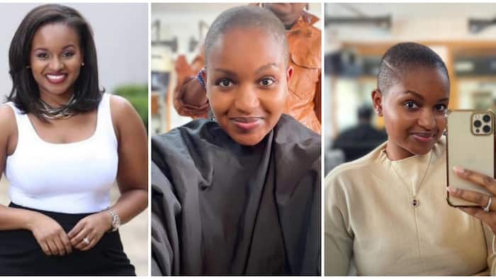 Grace Msalame Shaves Long Hair, Introduces New Stunning Look with Lovely Cut