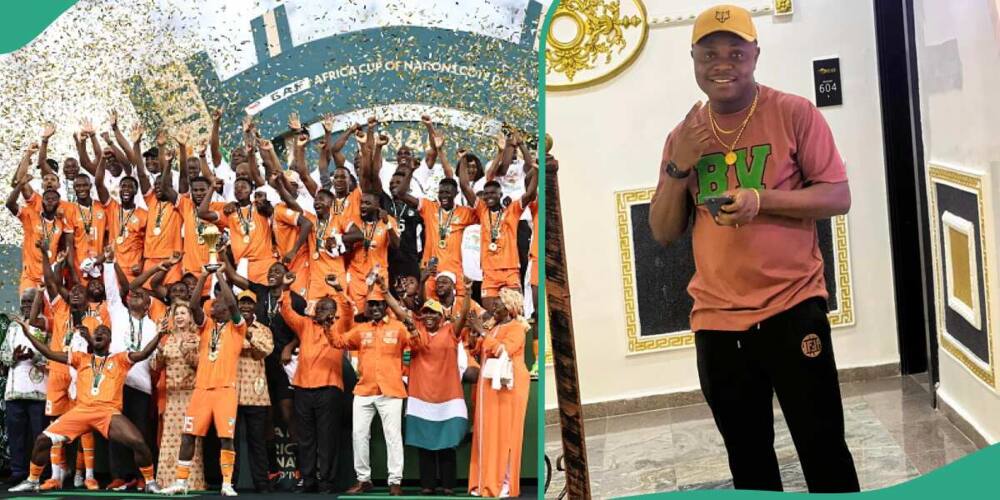 Reactions as Nigerian man wins sports bet of KSh 309,000 after his AFCON final prediction came to pass