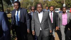 Ex-Interior CS Fred Matiang'i Arrives at DCI Headquarters Accompanied by Battery of Lawyers