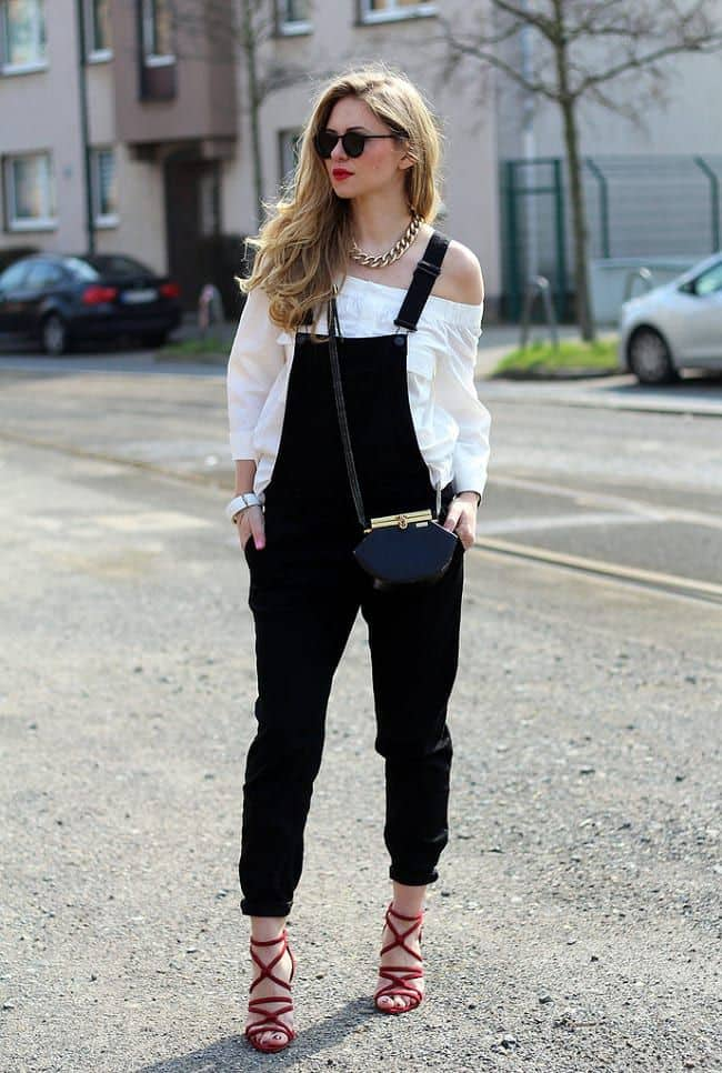 10 ways to wear denim dungarees for a fashionable look 