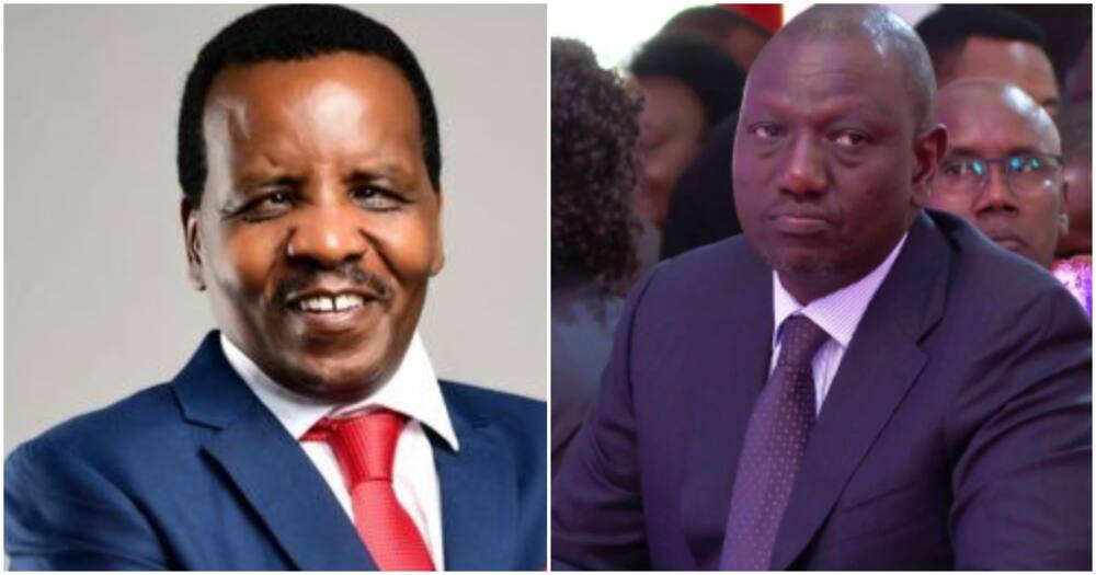 Reuben Kigame and William Ruto