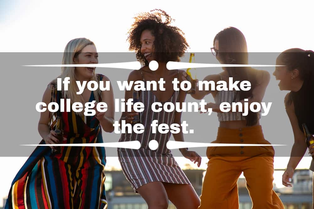 college fest captions for Instagram