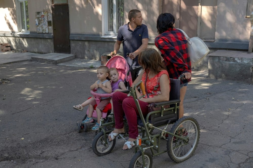 Authorities are calling on Ukrainians to flee the war-ravaged Donetsk region