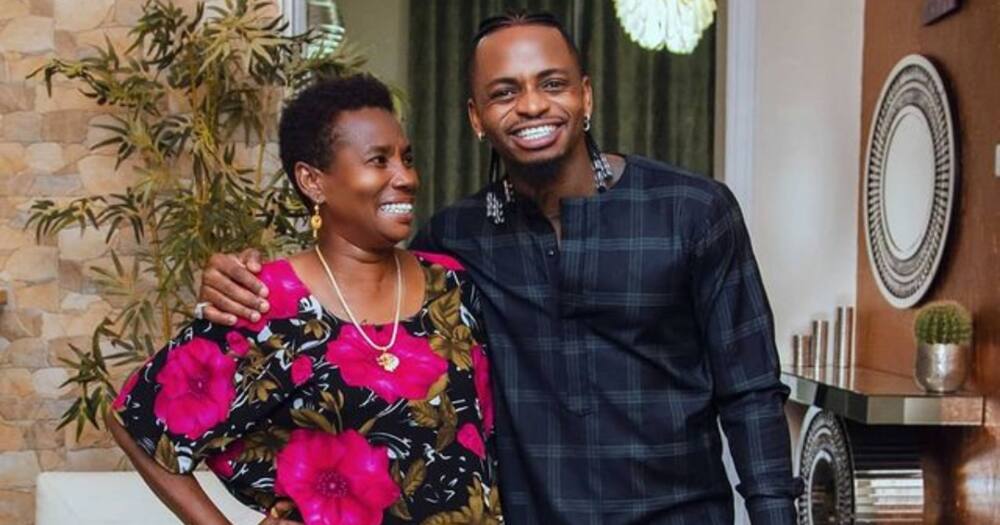 Diamond's mother discloses reason behind naming son after fake dad: "Mtoto hajamlea"