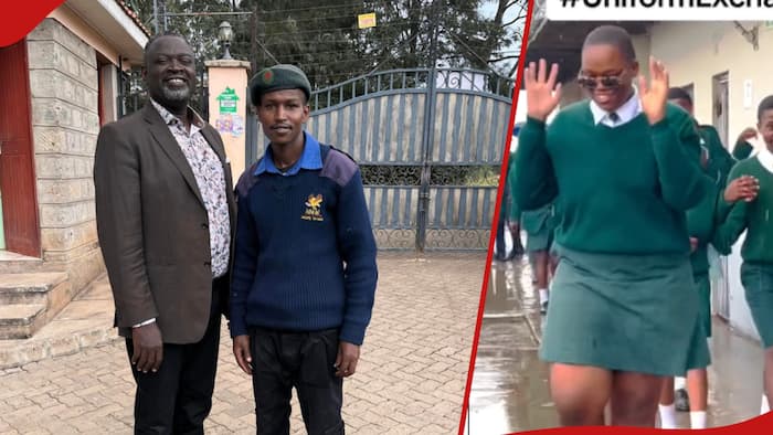 Viral This Week: Man Discovers Security Guard Scored Same Grades as Him, School Boys Don Skirts