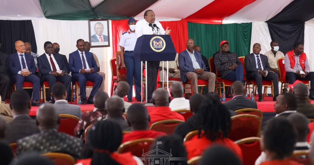 Uhuru Kenyatta Pleads with Kenyans to Elect Raila as 5th President ...