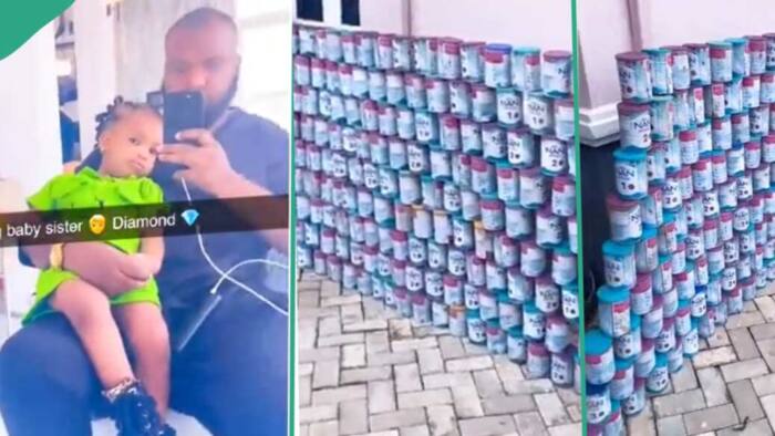Father Asks Company For Reward As His Little Daughter Consumes 212 Cans Of NAN Milk