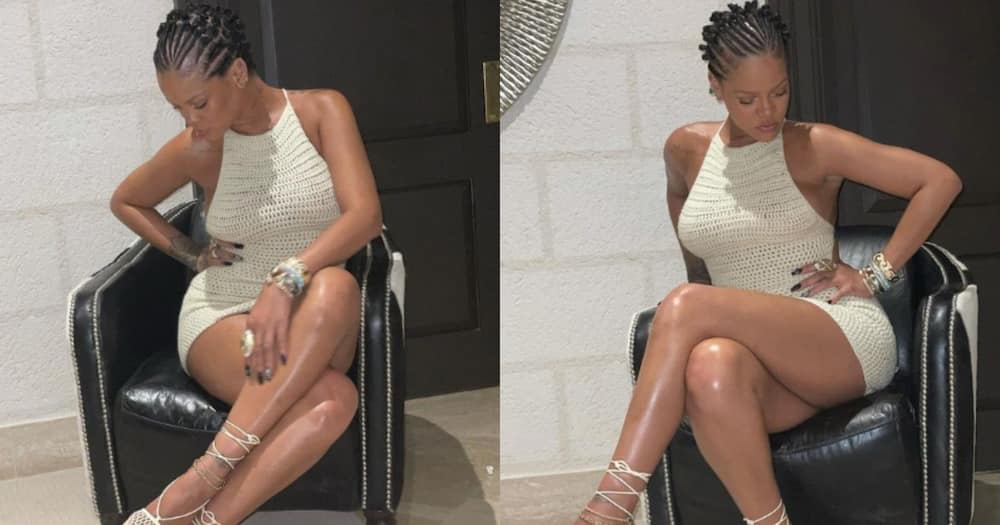 Rihanna Effortlessly Rocks African Bantu Knots in Sophisticated Photoshoot