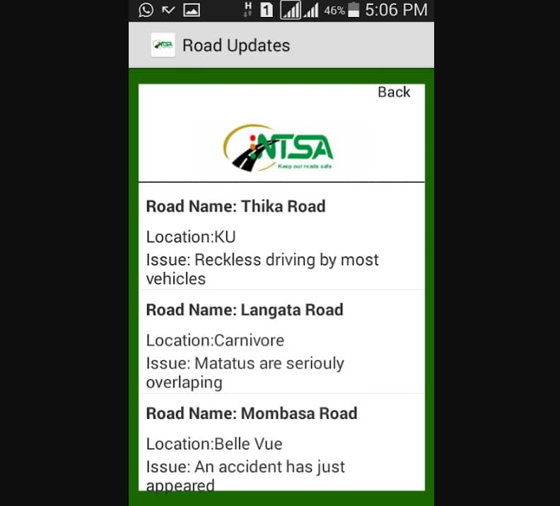 download ntsa app