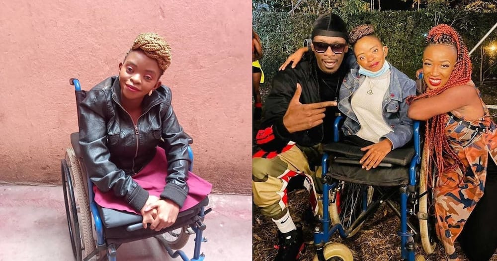 Wahu pleads for help from fans to help raise KSh 180k for a fan who was born without legs.