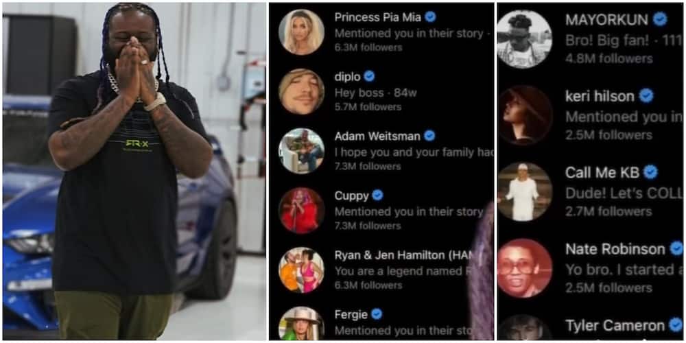 T-pain Just Discovered Instagram DM Request Folder, DJ Cuppy, Mayorkun Among Top Celebs Snubbed for Years