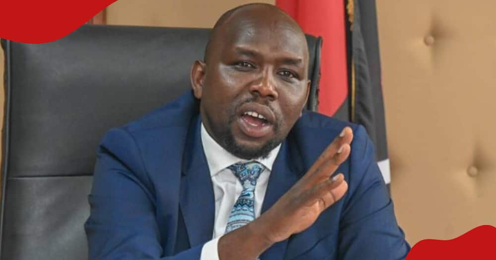 Kipchumba Murkomen under fire for selective application of traffic laws.