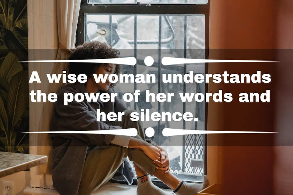 Quotes about a woman's silence