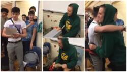 Emotional Moment as Students Surprise Teacher Wearing Old Shoes with New Pair