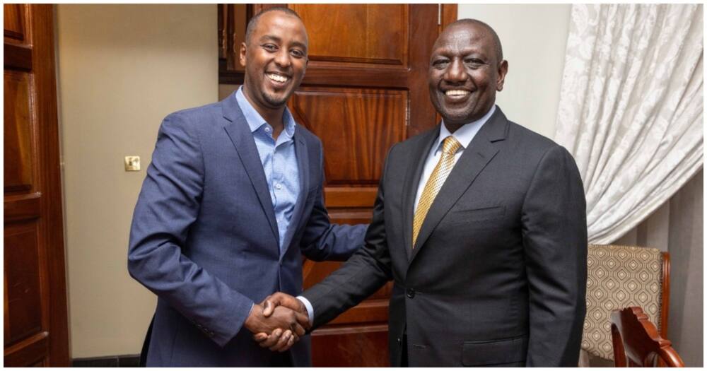 Hussein was a TV presenter at Royal Media Services before moving to work with Ruto.