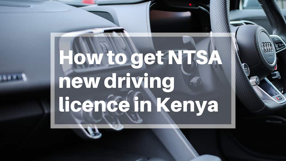 NTSA new driving licence