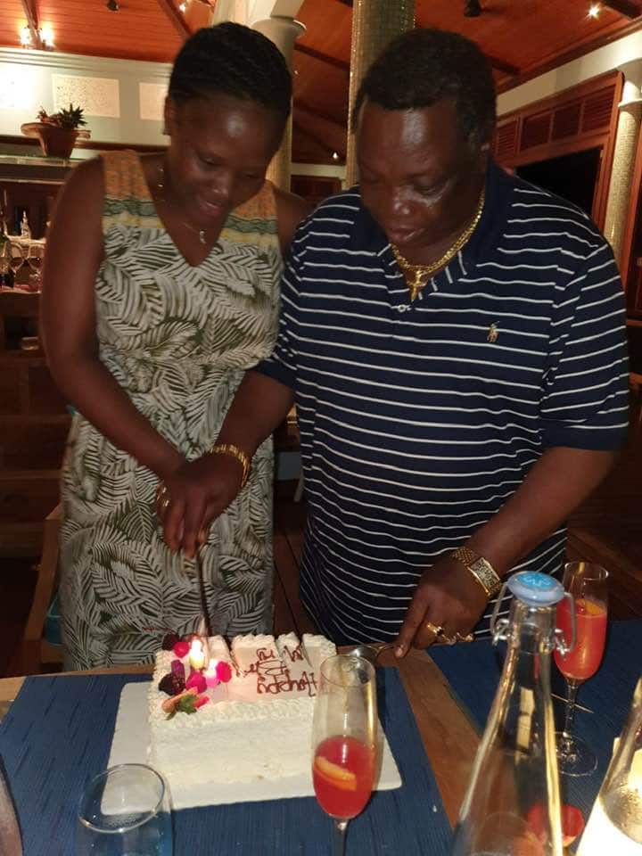COTU boss Francis Atwoli celebrates second wife Mary Kilobi’s birthday in Seychelles