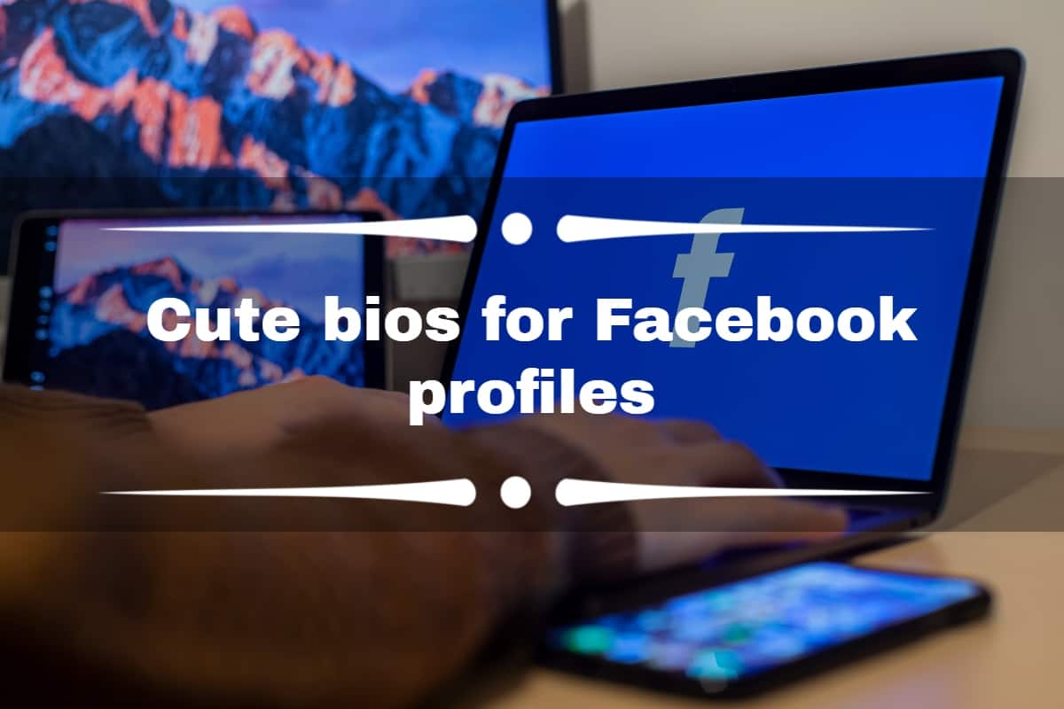 50+ Cute Bios For Facebook Profiles: The Best Ideas In 2022 - Tuko.Co.Ke