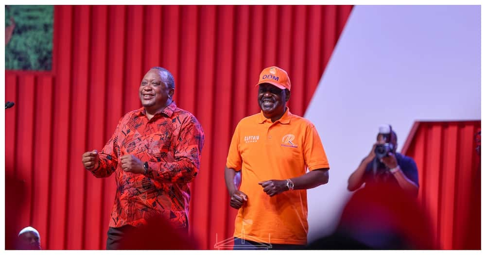 Uhuru Kenyatta expressed confidence that the Azimio La Umoja will form the next government.