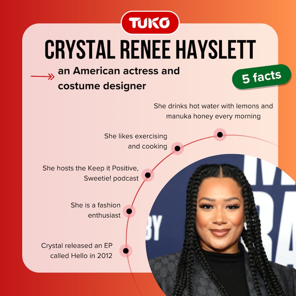 Crystal Renee Hayslett's bio