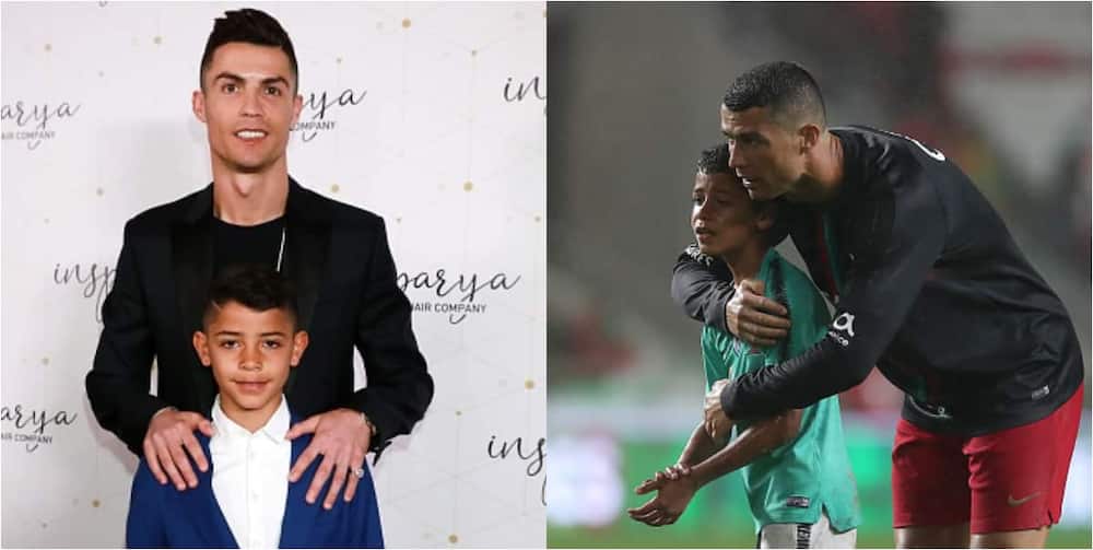 Ronaldo sends heart felt message to son Ronaldo Jr. who clocks 11