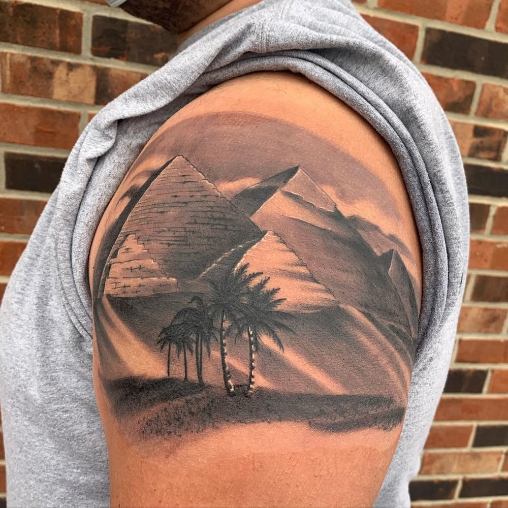 acacia tree tattoo