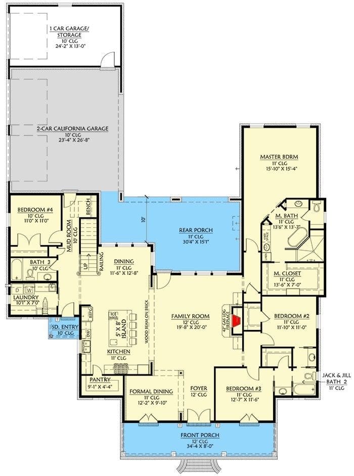 5 bedroom house plans